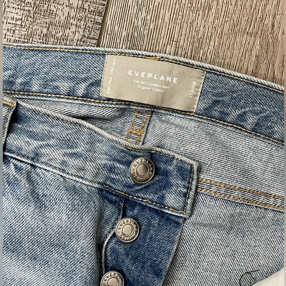 Everlane 90’s Cheeky Jean Vintage Sun bleached Blue - Picture 2 of 8